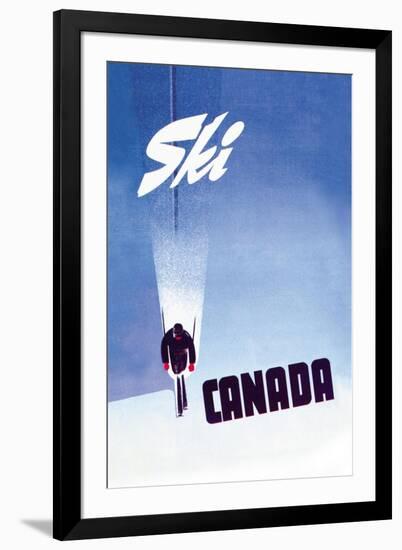 Ski Canada-P. Ewart-Framed Art Print