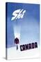 Ski Canada-P. Ewart-Stretched Canvas