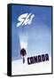 Ski Canada-P. Ewart-Framed Stretched Canvas
