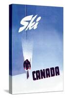 Ski Canada-P. Ewart-Stretched Canvas