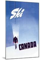 Ski Canada-P. Ewart-Mounted Art Print