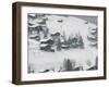 Ski Chalets, Grindelwald, Bern, Switzerland-Walter Bibikow-Framed Photographic Print