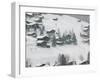 Ski Chalets, Grindelwald, Bern, Switzerland-Walter Bibikow-Framed Photographic Print