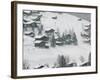 Ski Chalets, Grindelwald, Bern, Switzerland-Walter Bibikow-Framed Photographic Print