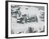 Ski Chalets, Grindelwald, Bern, Switzerland-Walter Bibikow-Framed Photographic Print