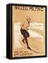 Ski Club Milano, Lombardy Region Cup, Skiing Race, Advertisement for Skiing Race at Selvino-null-Framed Stretched Canvas