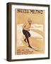 Ski Club Milano, Lombardy Region Cup, Skiing Race, Advertisement for Skiing Race at Selvino-null-Framed Giclee Print