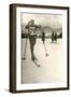 Ski Competitor-null-Framed Art Print