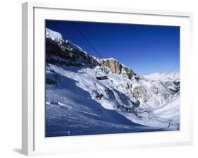 Ski, Cortina, Dolomiti-Angelo Cavalli-Framed Photographic Print