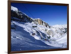 Ski, Cortina, Dolomiti-Angelo Cavalli-Framed Photographic Print