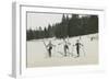 Ski Day-Wild Apple-Framed Art Print