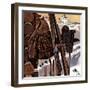 "Ski Equipment Still Life," February 3, 1945-John Atherton-Framed Premium Giclee Print