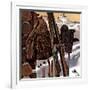 "Ski Equipment Still Life," February 3, 1945-John Atherton-Framed Giclee Print