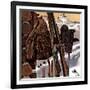 "Ski Equipment Still Life," February 3, 1945-John Atherton-Framed Giclee Print