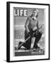 Ski Fashions on Life Cover 02-19-1945-null-Framed Photographic Print