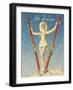 Ski France Glam-Vintage Apple Collection-Framed Giclee Print