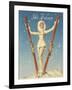 Ski France Glam-Vintage Apple Collection-Framed Giclee Print