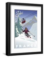 Ski France-Kem Mcnair-Framed Giclee Print