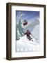 Ski France-Kem Mcnair-Framed Giclee Print