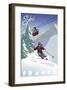 Ski France-Kem Mcnair-Framed Giclee Print