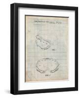 Ski Goggles Patent-Cole Borders-Framed Art Print