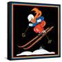 Ski Jump - Child Life-Clarence Biers-Framed Stretched Canvas