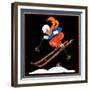 Ski Jump - Child Life-Clarence Biers-Framed Giclee Print