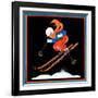 Ski Jump - Child Life-Clarence Biers-Framed Giclee Print