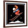 Ski Jump - Child Life-Clarence Biers-Framed Giclee Print