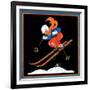 Ski Jump - Child Life-Clarence Biers-Framed Giclee Print