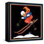 Ski Jump - Child Life-Clarence Biers-Framed Stretched Canvas