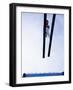 Ski Jumper in Action Flying Off the Lip of the Jump, Salt Lake City, Utah, USA-Chris Trotman-Framed Photographic Print