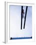 Ski Jumper in Action Flying Off the Lip of the Jump, Salt Lake City, Utah, USA-Chris Trotman-Framed Photographic Print