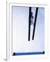 Ski Jumper in Action Flying Off the Lip of the Jump, Salt Lake City, Utah, USA-Chris Trotman-Framed Photographic Print