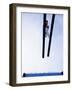 Ski Jumper in Action Flying Off the Lip of the Jump, Salt Lake City, Utah, USA-Chris Trotman-Framed Photographic Print