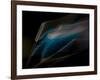 Ski Jumper in Action, Torino, Italy-Chris Trotman-Framed Photographic Print