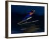 Ski Jumper in Action, Torino, Italy-Chris Trotman-Framed Photographic Print