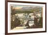 Ski Jumper, Lake Placid, New York-null-Framed Art Print