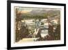 Ski Jumper, Lake Placid, New York-null-Framed Art Print