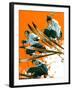 "Ski Jumpers,"February 26, 1938-Ski Weld-Framed Giclee Print