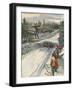 Ski Jumping, Norway 1907-null-Framed Art Print