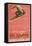 Ski Jumping Poster-null-Framed Stretched Canvas