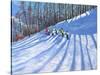 Ski Lesson,Tignes,France,-Andrew Macara-Stretched Canvas