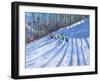 Ski Lesson,Tignes,France,-Andrew Macara-Framed Giclee Print