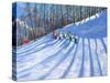 Ski Lesson,Tignes,France,-Andrew Macara-Stretched Canvas