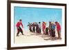 Ski Lesson-null-Framed Premium Giclee Print