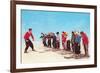 Ski Lesson-null-Framed Premium Giclee Print