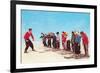 Ski Lesson-null-Framed Premium Giclee Print