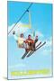 Ski Lift, Killington-null-Mounted Art Print