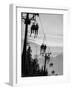 Ski Lift on Mt. Hood-Nat Farbman-Framed Photographic Print